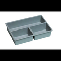 Storsystem Plastic Division Stortray Insert Divider, Gray, 7.75 in W, 5.75 in H CE4002A-1